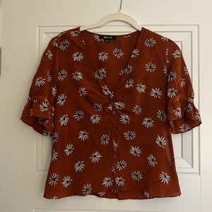 Madewell silk top
